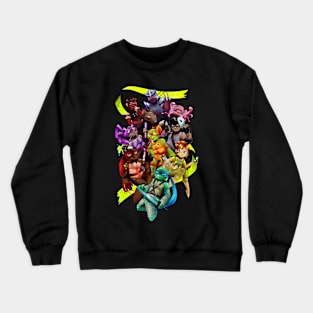 Turtle Power (transparent) Crewneck Sweatshirt